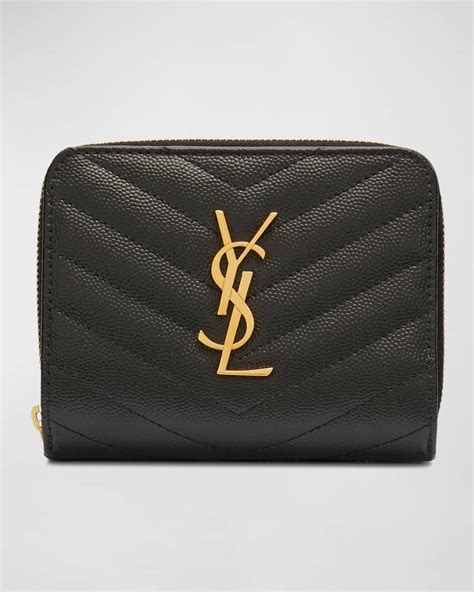 ysl engraving wallet|ysl wallets.